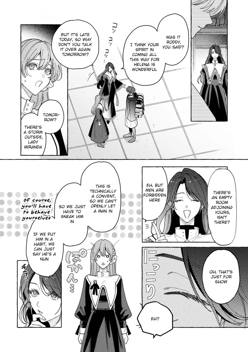 Welcome to the Abbey, the Paradise of Banished Women. Chapter 2 Page 18